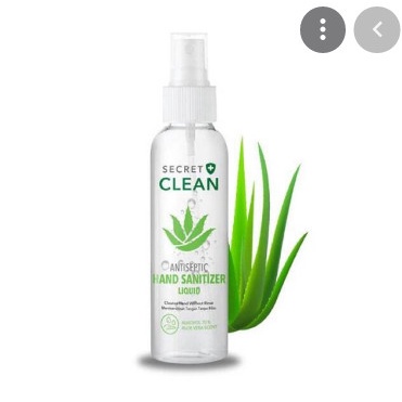 Secret Clean Antiseptik Hs Liquid 100 Ml Spray =48