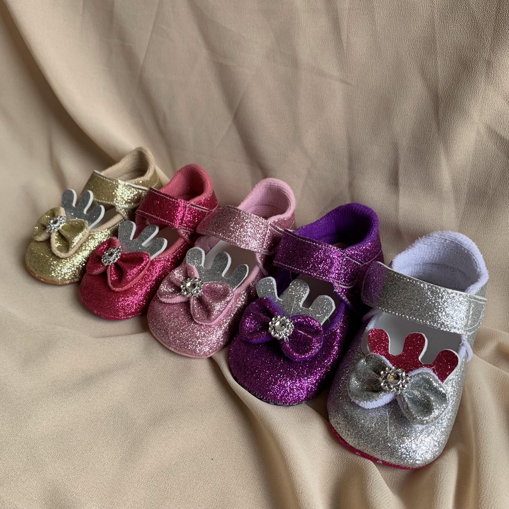 SEPATU PREWALKER BABY BAYI SEPATU PESTA KONDANGAN FLATSHOES ANAK PEREMPUAN 0 12 BULAN GEL MANIK PITA BLINK BLINK TERLARIS Prewalker - sepatu bayi unisex / baby shoes Sepatu Anak Laki Sepatu Bayi Prewalker Shoes 0-18 bulan Import Sepatu Prewalker Casual