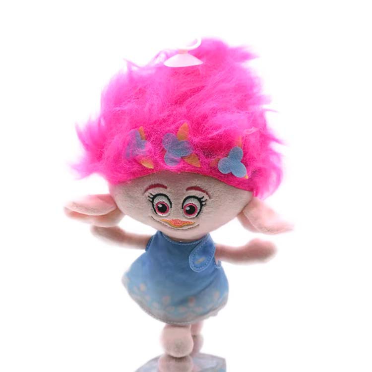 1pc Boneka Trolls Bahan Plush Lembut Untuk Hadiah