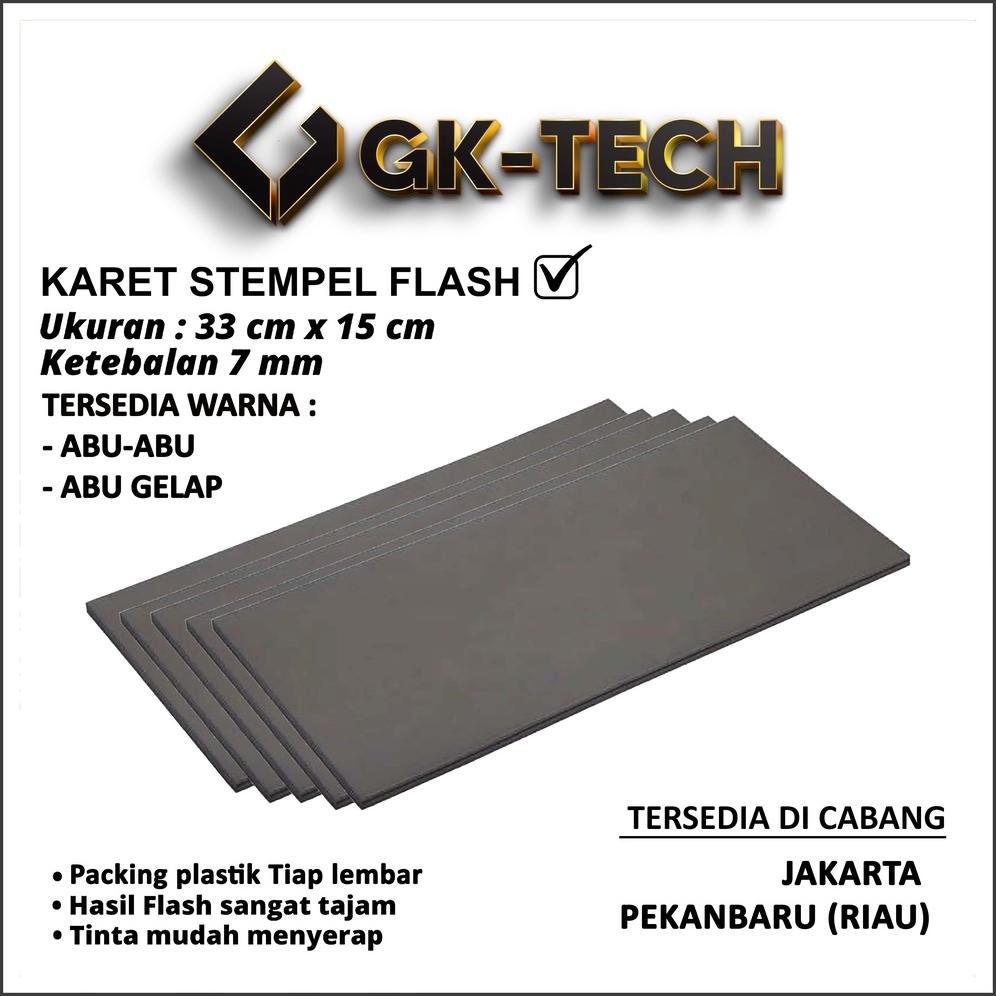 

((BISA COD)) Karet Stempel Flash 33 CM X 15 CM X 7 MMGK-TECH