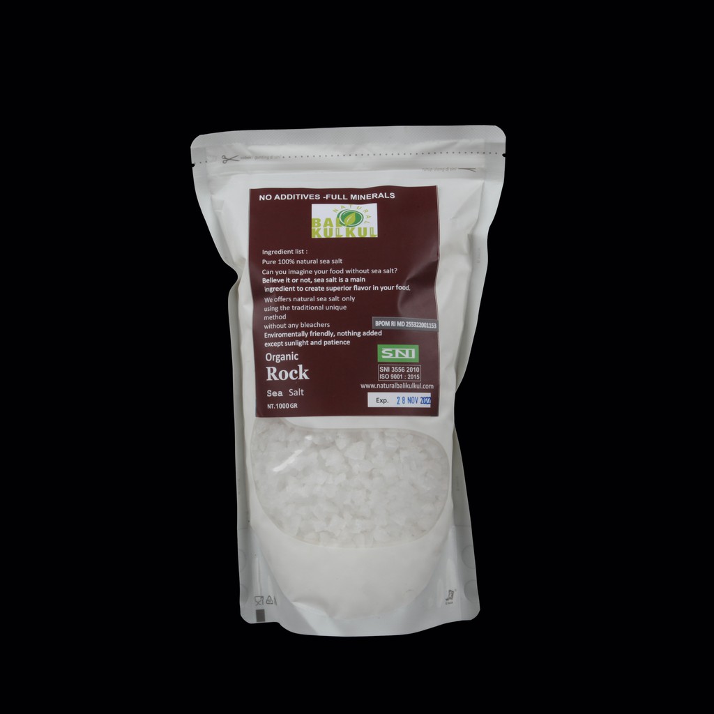 

NBK - Organic rock Sea salt 1000gr