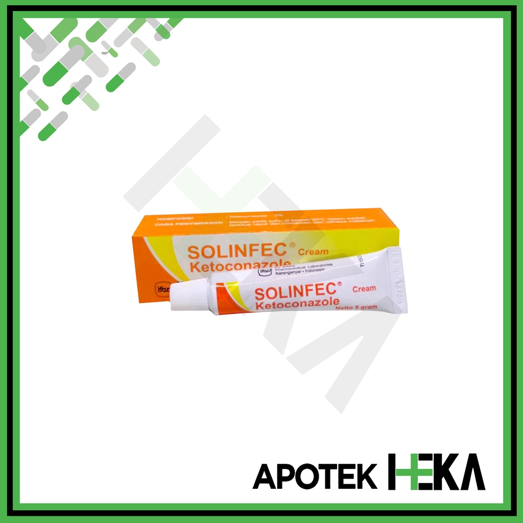 Solinfec Krim Tube 5 g - Krim Salep Untuk Obat Jamur (SEMARANG)