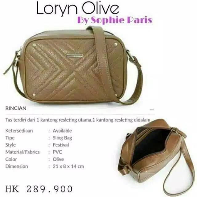 tas loryn olive sophie promo
