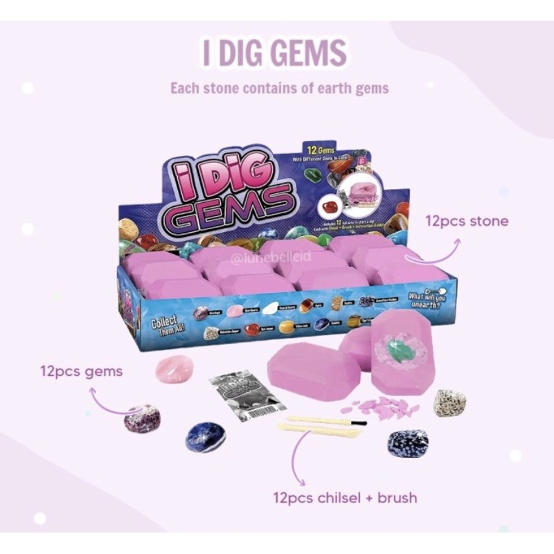 I Dig Gems Treasure Hunt