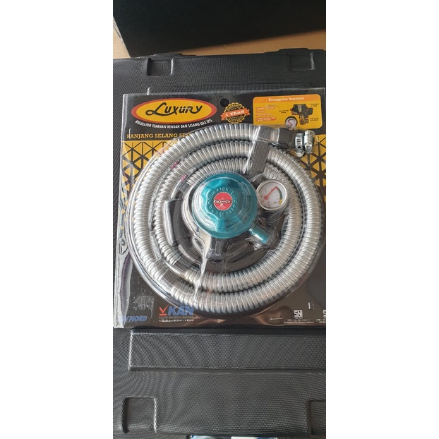 Selang Dan Regulator Gas Luxury Panjang 1,8M