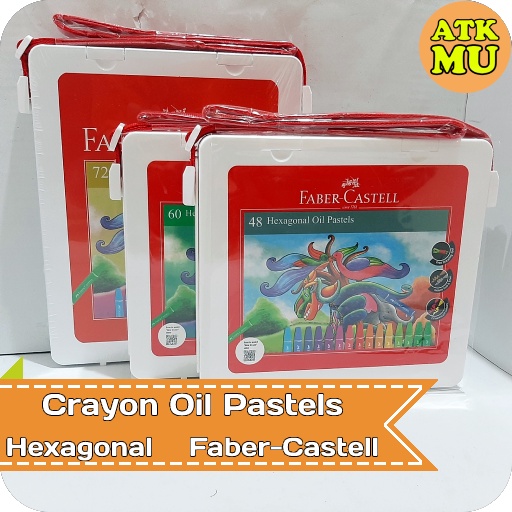 

Crayon Oil Pastels Hexagonal Faber-Castell