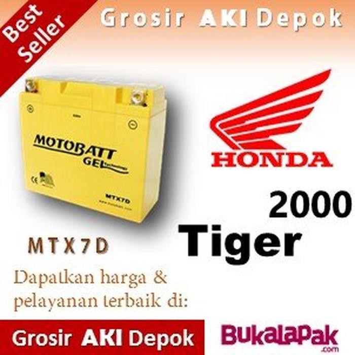 Unik Aki kering/ Tiger 2000 Honda/ MTX7D MOTOBATT/ cc accu motor Murah