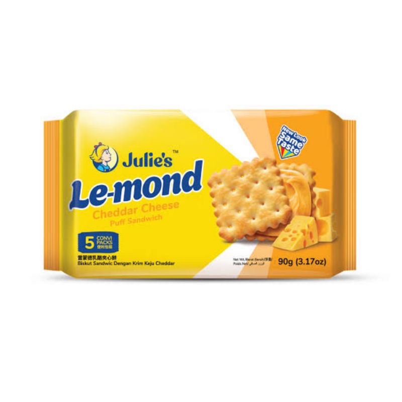 

Julie’s Le-mond Puff Sandwich Cheddar Cheese