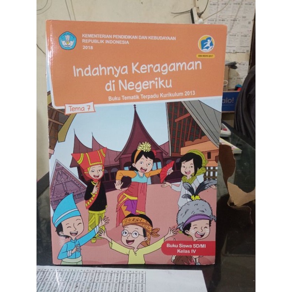 buku tematik kelas 4 SD. tema 6,7,89 semester 2 kurikulum 2013