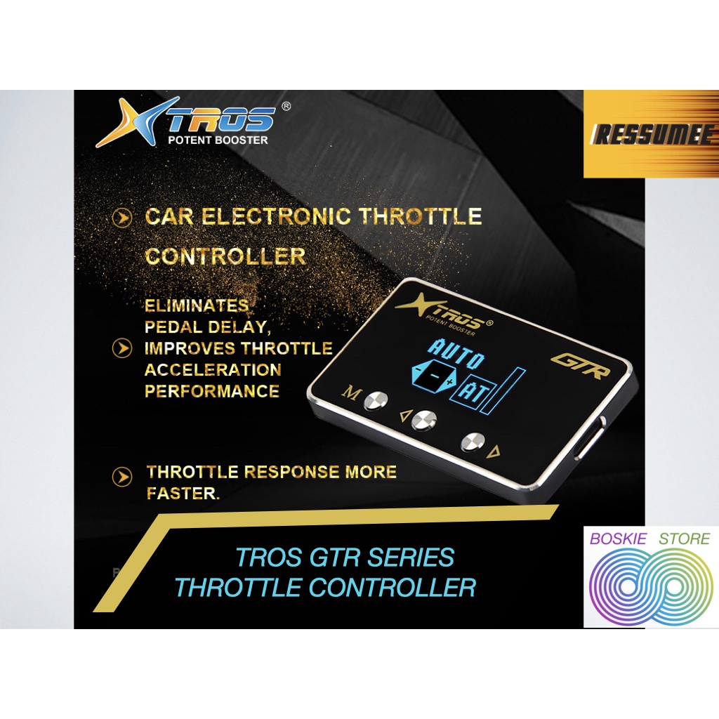 Tros Throttle Control GTR Series Throttle Controller New Chipset