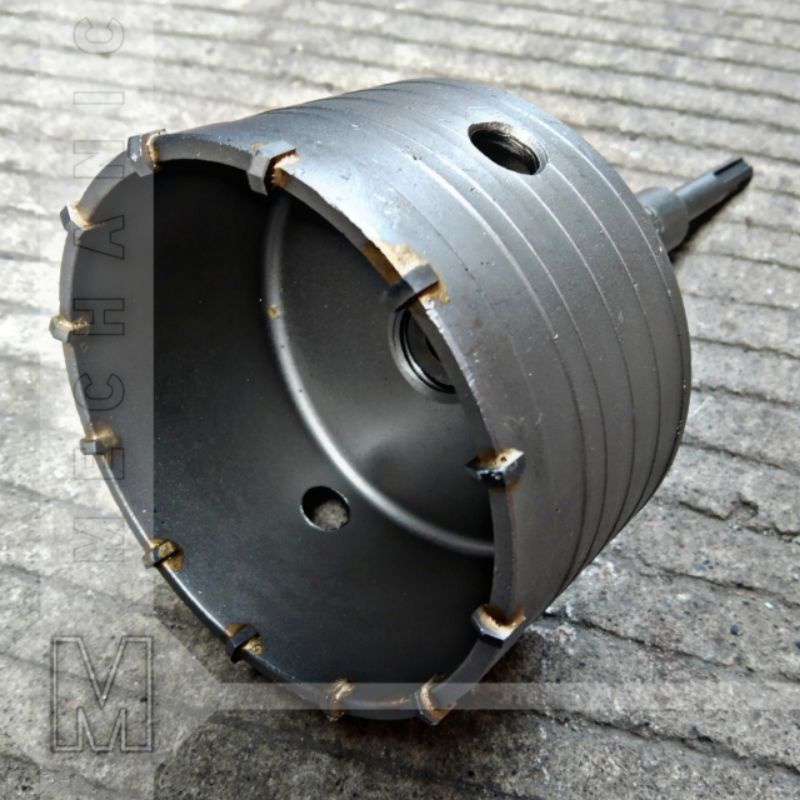 WIPRO Hollow core drill set 100mm mata bor holesaw beton 100 mm TCT