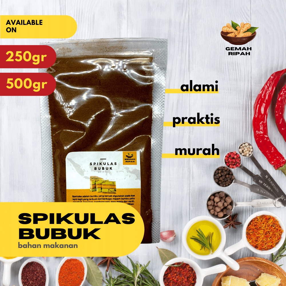 

Spikulas 250gram 500gram 1kg Spikoe Surabaya Spiku Surabaya Spikulas Bahan Roti Lapis Legit Spekoek Spekuk Kue Kering Kue Bolu lapis Surabaya Kue Kering Bahan Kue Bahan Roti Roti Kering Bahan Bolu Bahan Kue dan Roti Spiku Resep Kuno