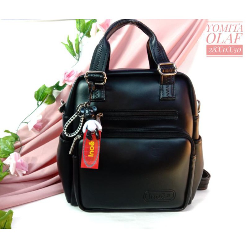 TAS INOE RANSEL WANITA TAHAN AIR 3 IN 1 YOMITA