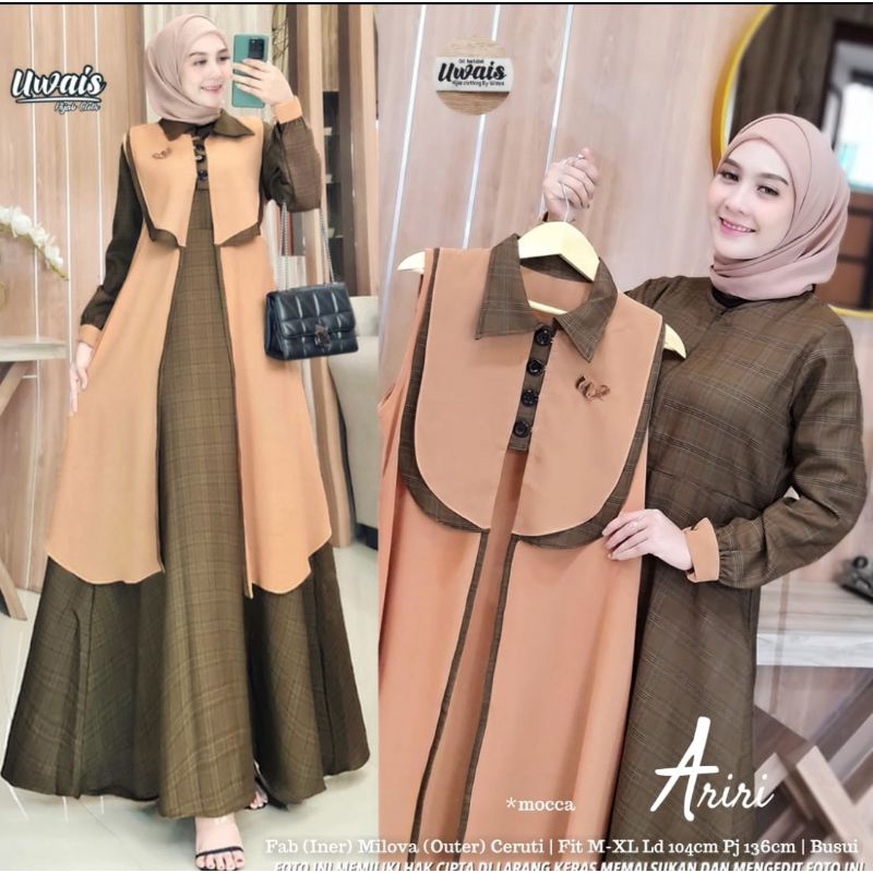 ARIRI SET GAMIS UWAIS (Ready)