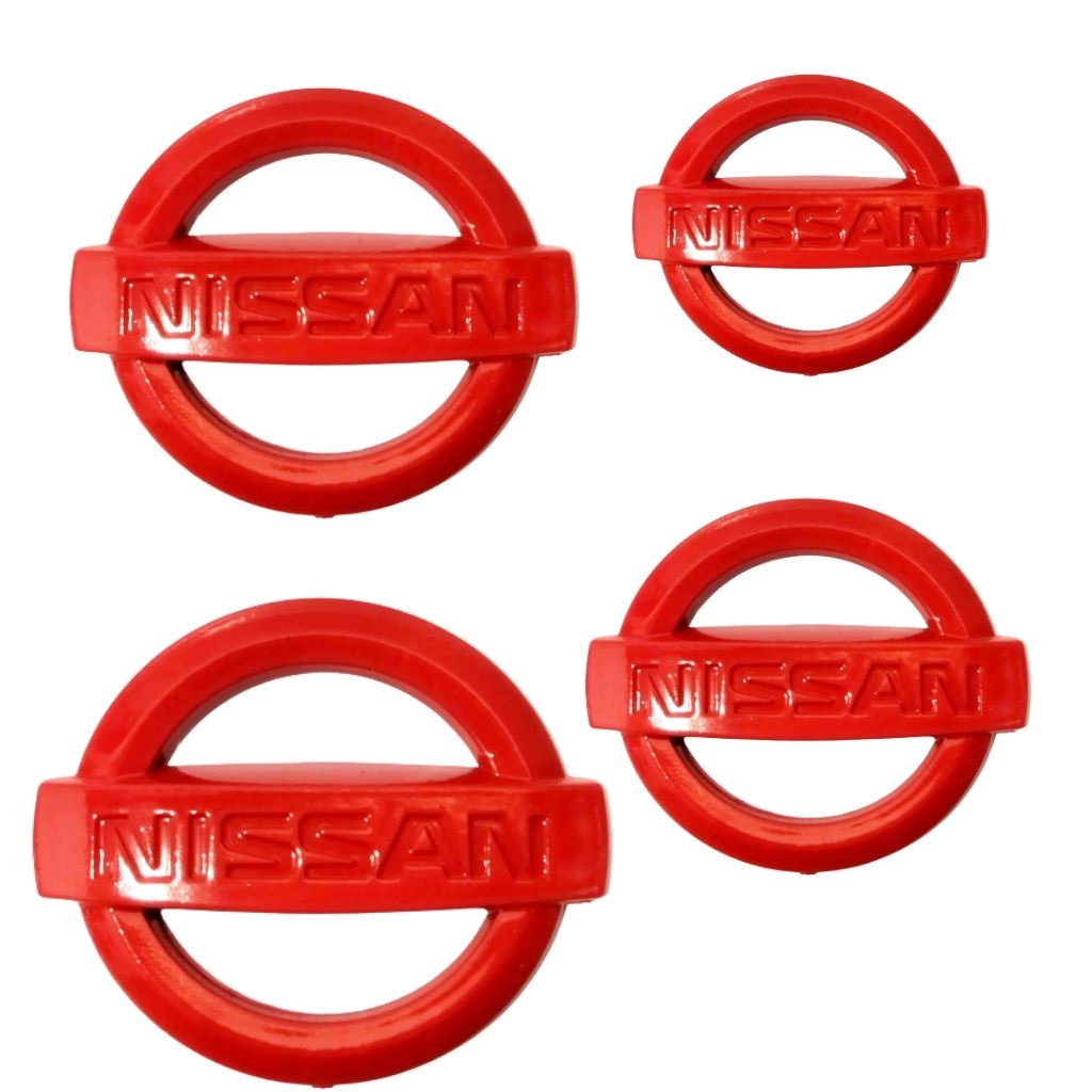 EMBLEM LOGO NISSAN FESHION MERAH