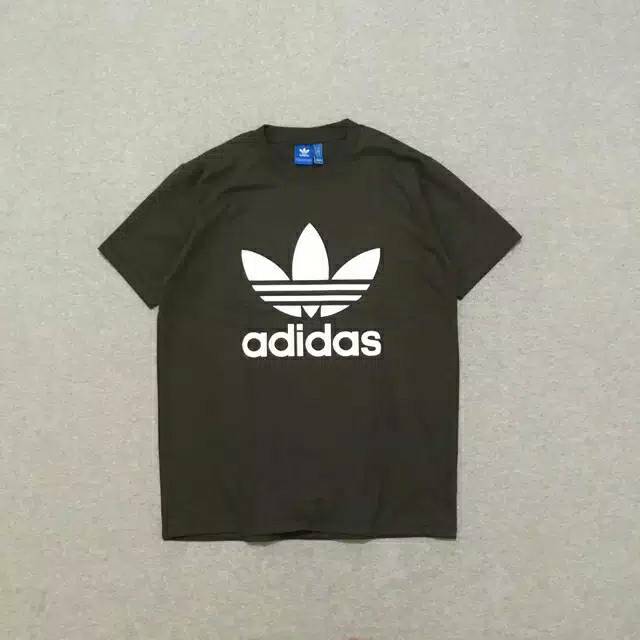 Tshirt adidas originals trefoil black