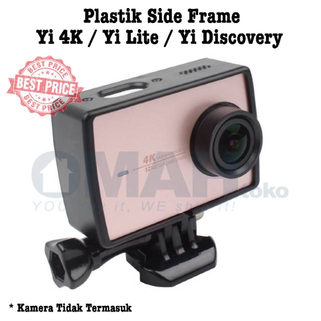 Plastik Protective Side Frame for Xiaomi Yi 4K