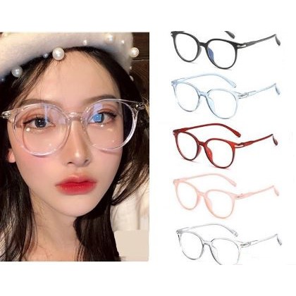 BRGUNIK Kacamata Fashion Anti Radiasi / Sunglasses Frame Anti Radiasi Lensa Tr Korean Style R087