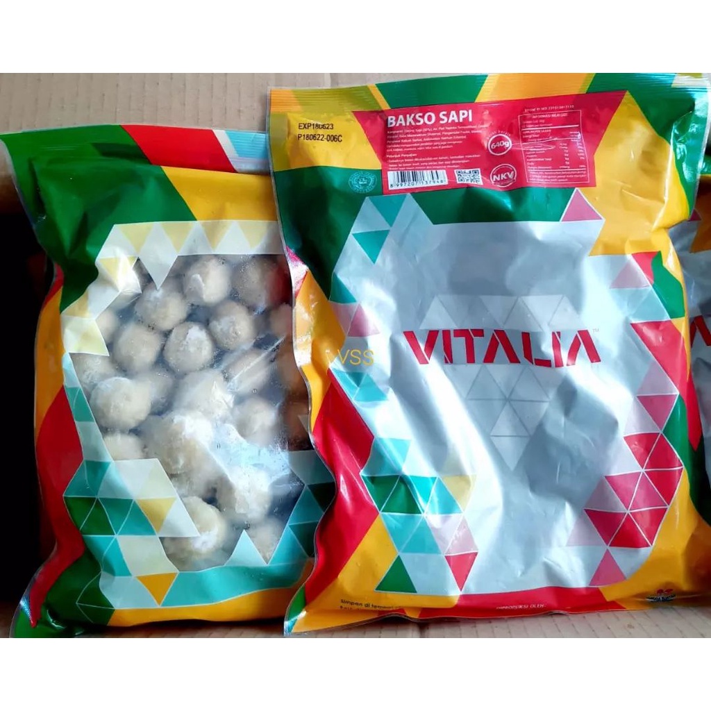 

Vitalia Bakso Sapi 640gr