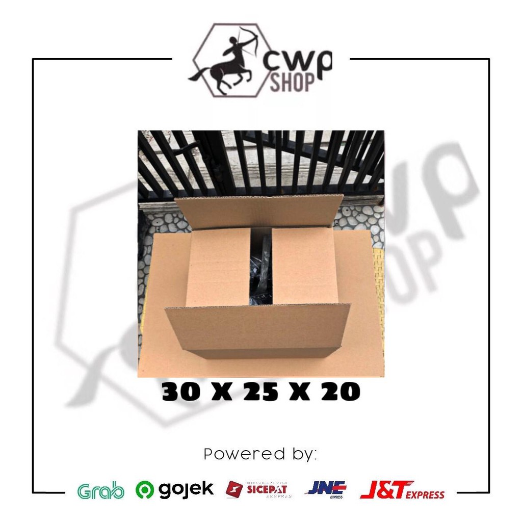 Kardus Karton Box Polos UK30X25X20 Shopee Indonesia Kardus Karton Box Polos UK30X25X20 Shopee Indonesia