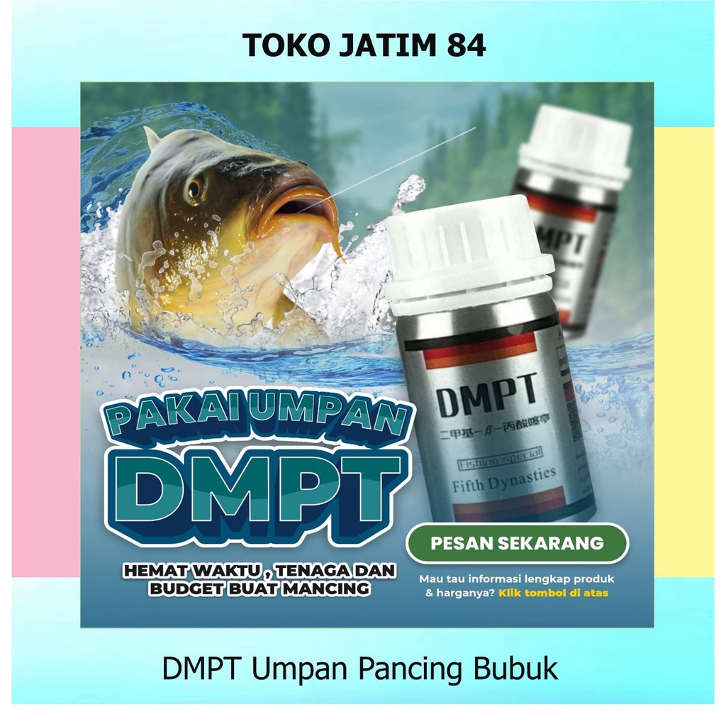 DMPT Cair DMPT Stimulant ORI Essen Penarik Ikan Umpan Adiktif Umpan Pancing DMPT Bubuk Penarik Ikan