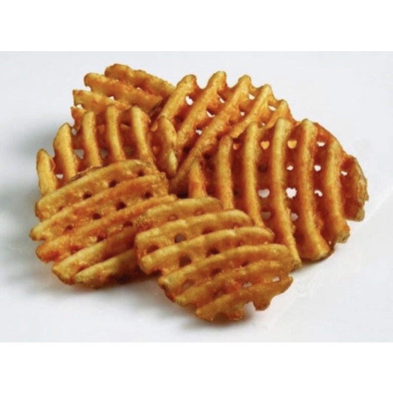 

Seasoned Waffle fries 500gram