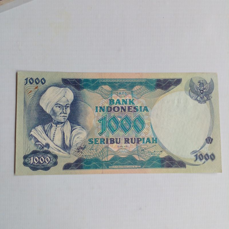 1000 RUPIAH DIPONEGORO 1975