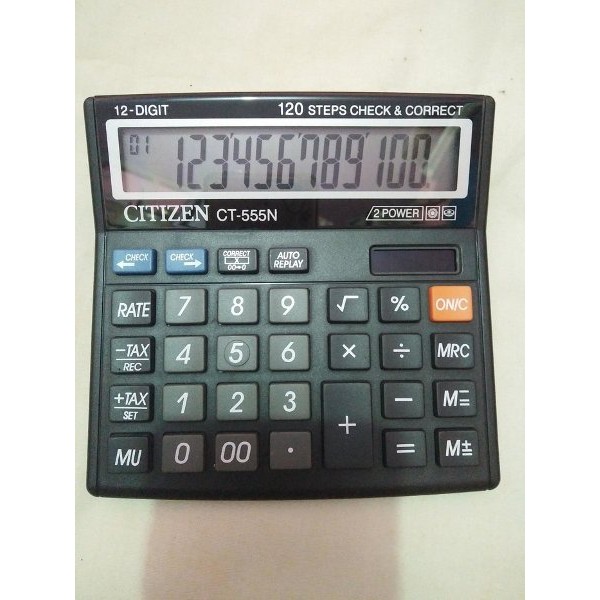 

Baru Order Sekarang Kalkulator Citizen CT-555N Calculator Termurah