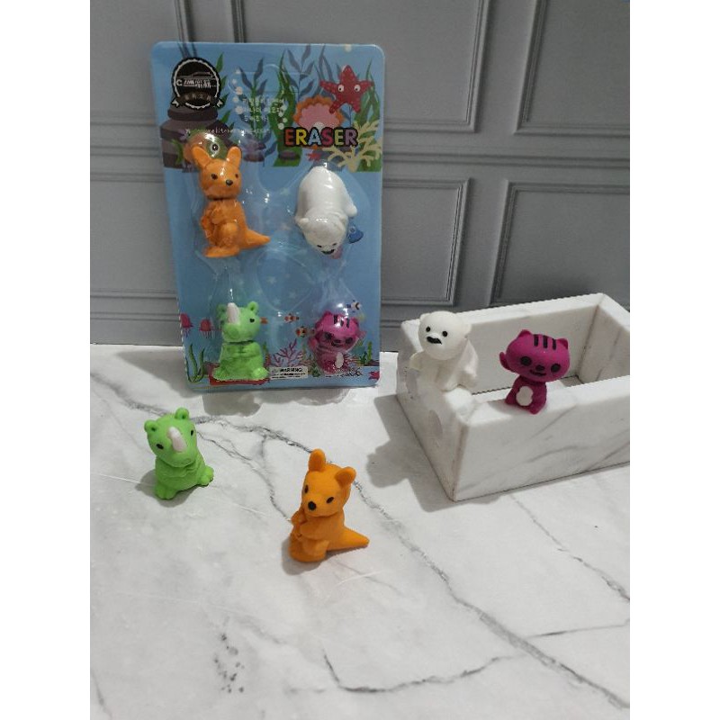 penghapus hewan/stip animal/hapusan lucu-G