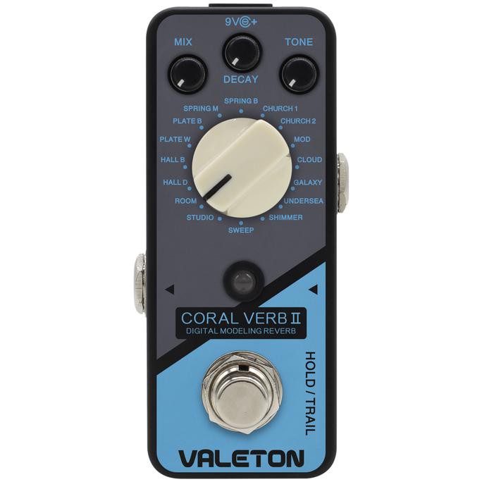 Valeton Coral Verb Ii - Digital Modeling Reverb
