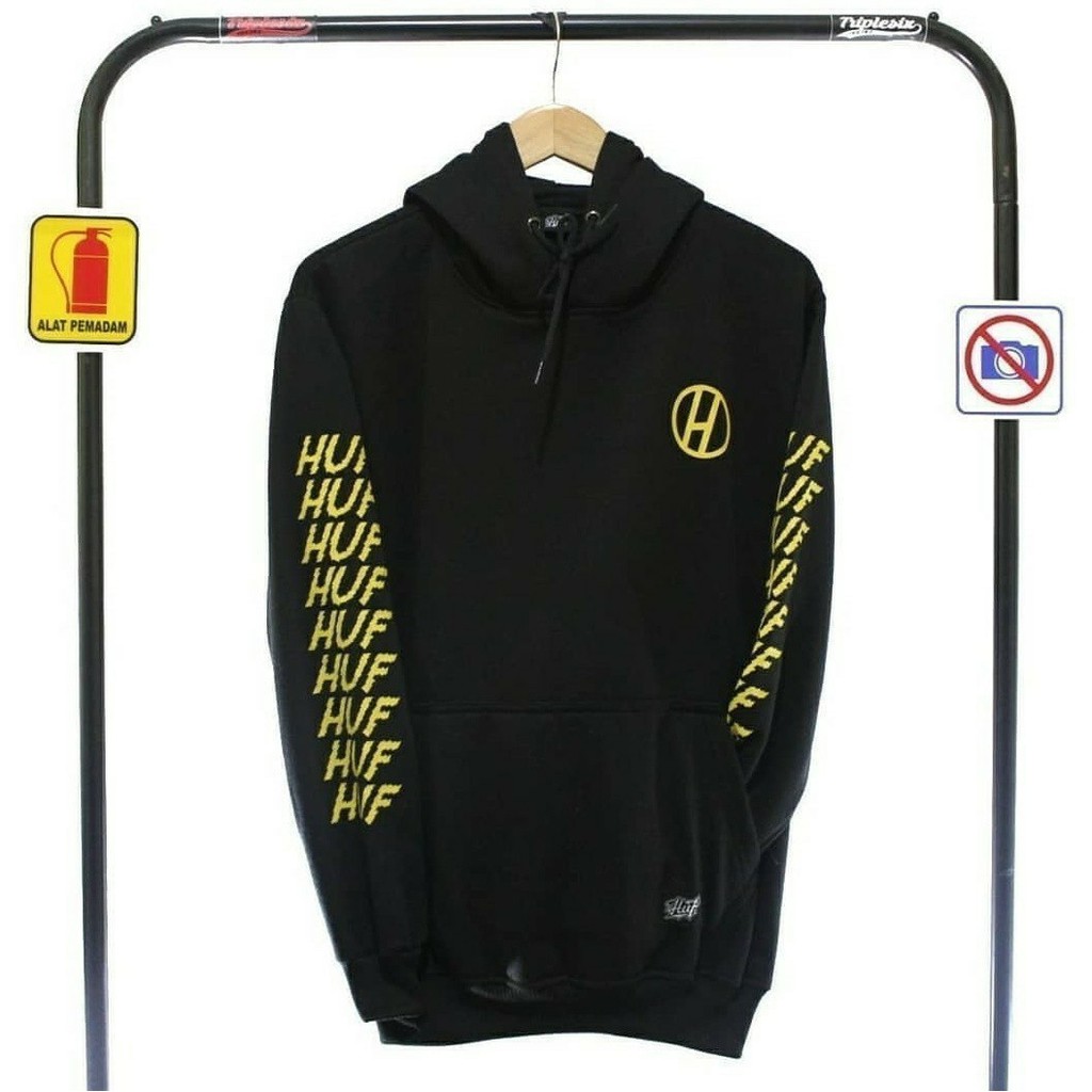 jaket hoodie huf