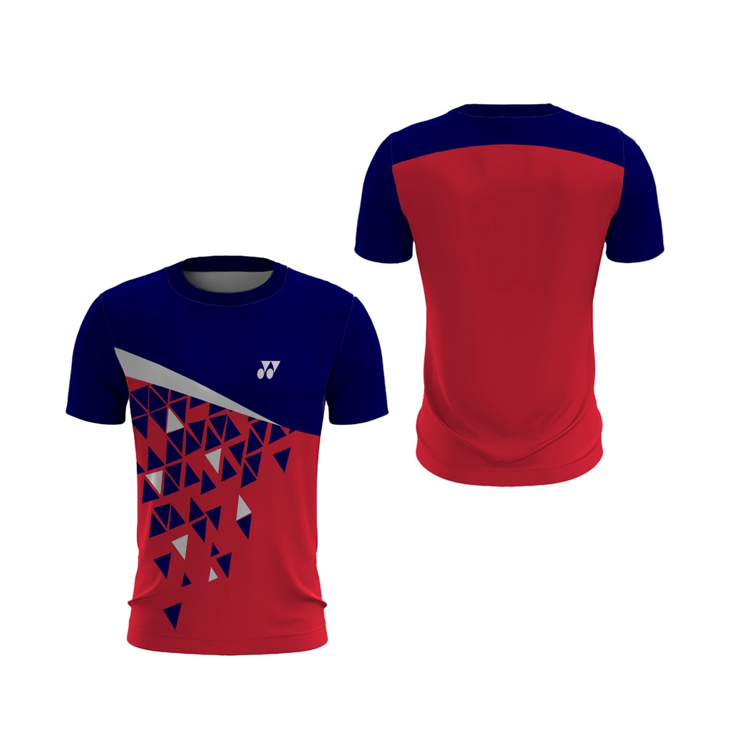 [Riashop] Jersey Bulutangkis Original | Kaos Badminton Pria | Kaos Jersey Badminton - ART 5