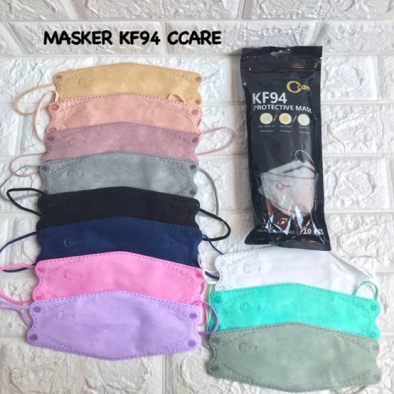 MASKER KF94 CCARE TERMURAH/MASKER KOREA TERMURAH