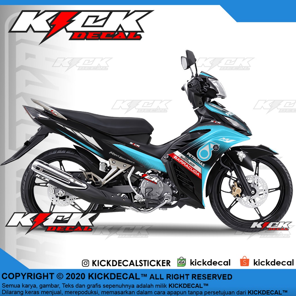 Decal Sticker Jupiter Mx 235 Petronas Full Body