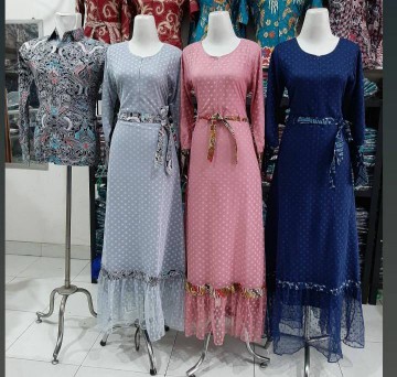Gamis Batik Couple Batik Karyaku