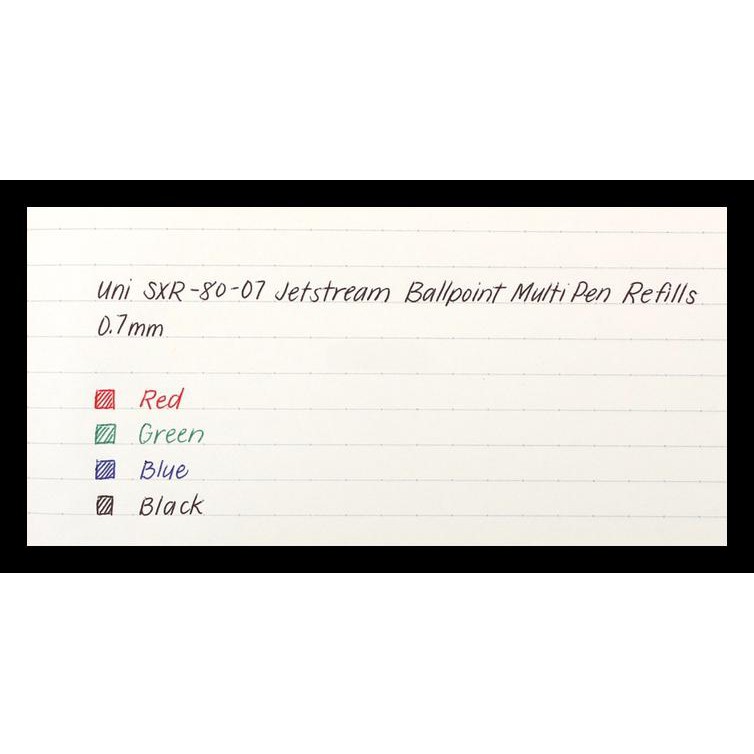 

Uni Sxr-80-07 Jetstream Ballpoint Multi Pen Refill - 0.7 Mm Diskon