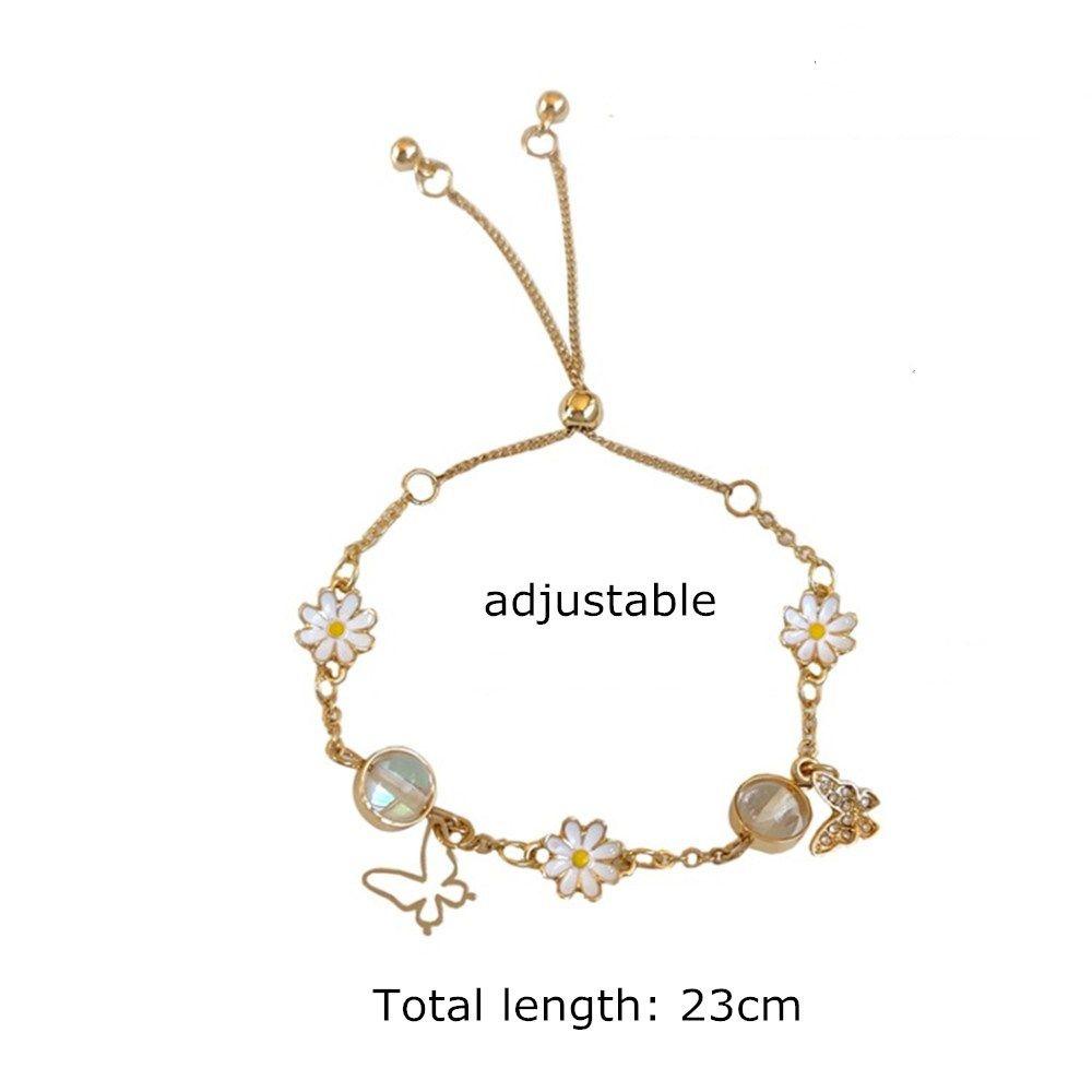 Lily Gelang Hadiah Perhiasan Aksesoris Liontin Gelang Kupu-Kupu