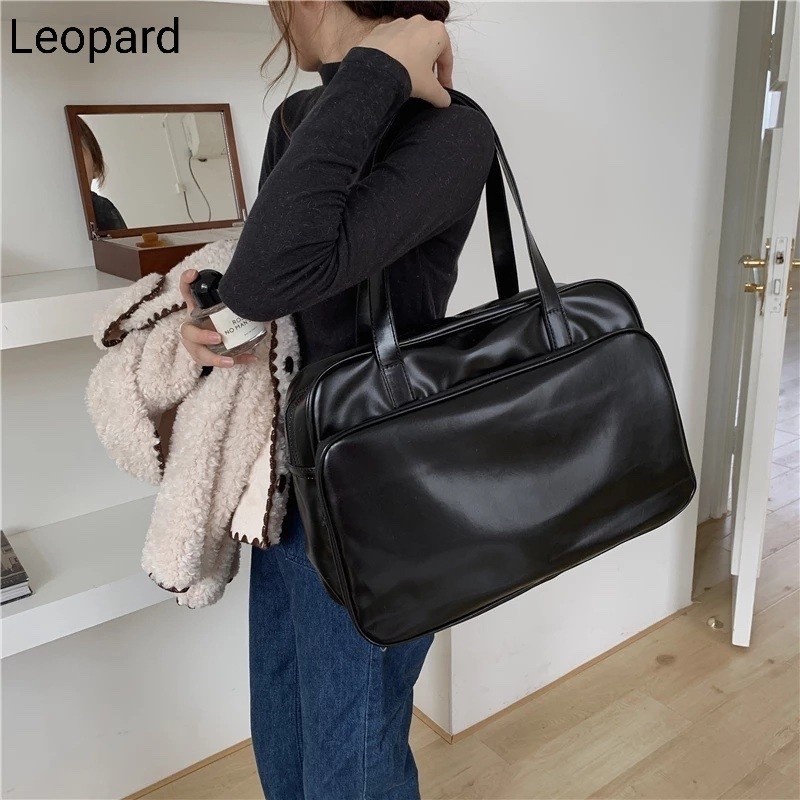Tas jinjing kulit wanita handbag wanita kulit tas laptop kulit LEABAGS Keren Trend Terbaru 2021