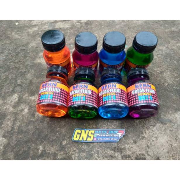 Minyak Rem Thailand Warna Dot 4 / Minyak Rem Warna / Minyak Rem Mobil Motor