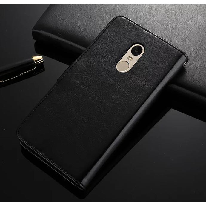CASING HP KEREN LEATHER FLIP COVER WALLET LENOVO K6 NOTE - A7700 CASE HP DOMPET KULIT BOLEH RESELLER