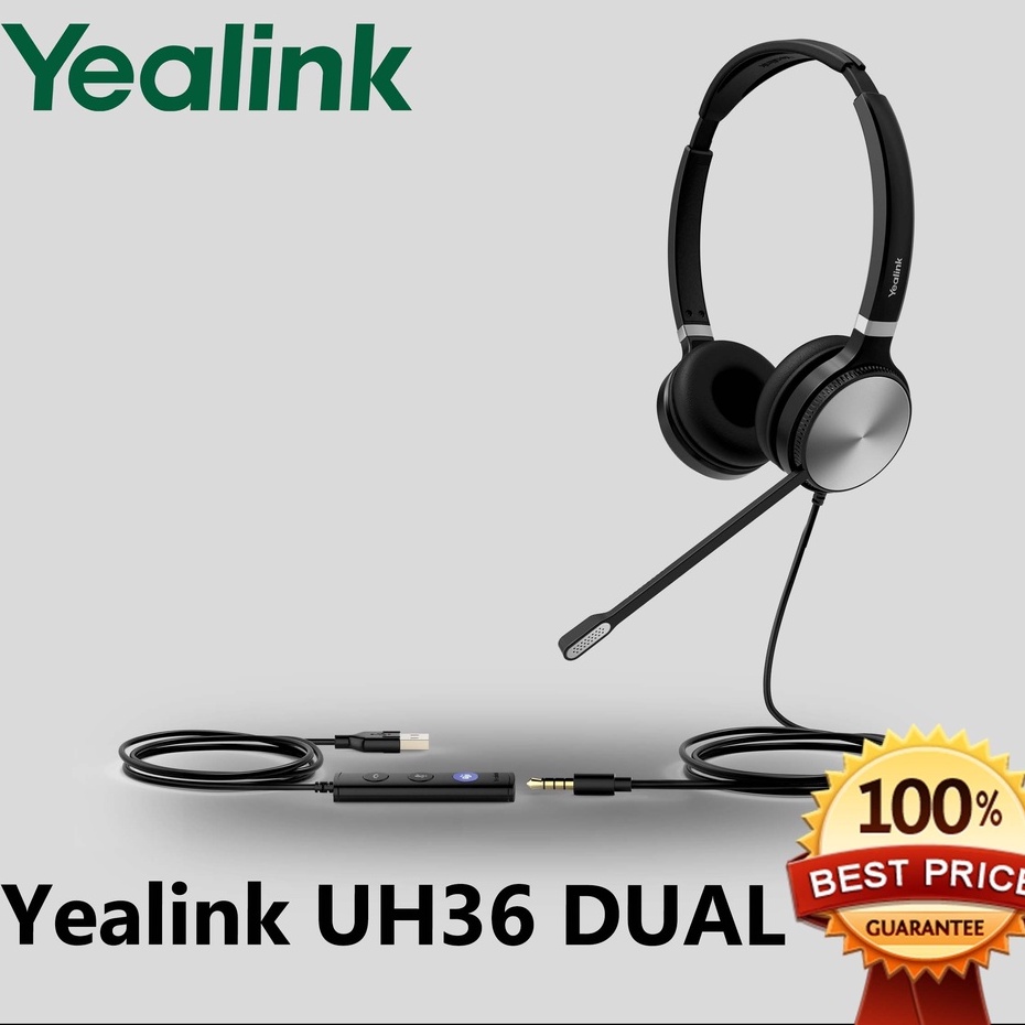 Yealink UH36 DUAL - USB Professional Call Center Headset