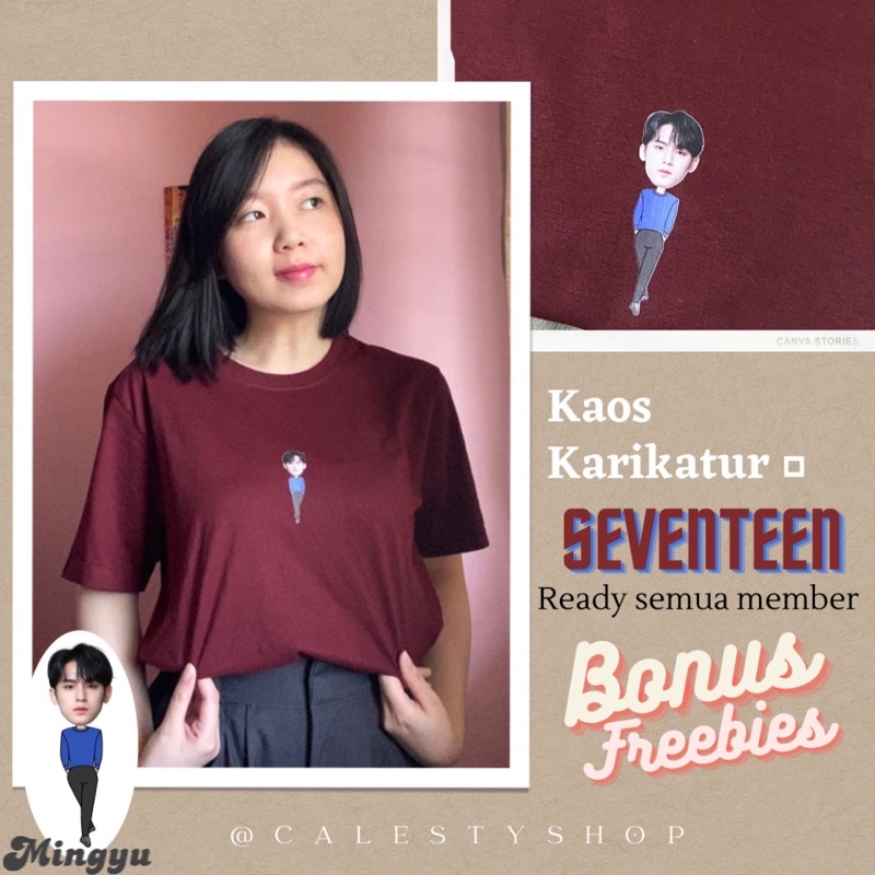 KAOS SEVENTEEN / MUKA SEVENTEEN / REALFACE SEVENTEEN/ CARAT SCOUPS JEONGHAN JOSHUA JUN HOSHI WONWOO 