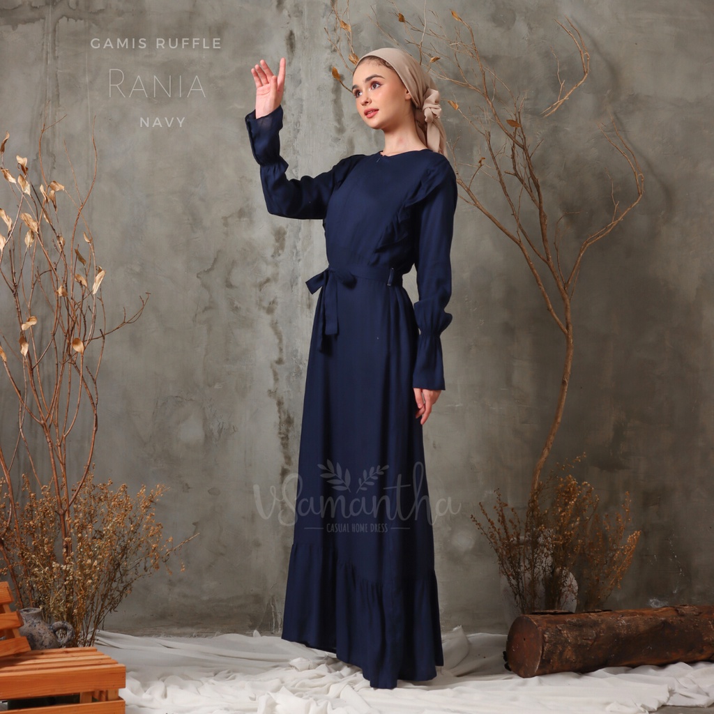 Gamis Homedress Rayon Motif Rania