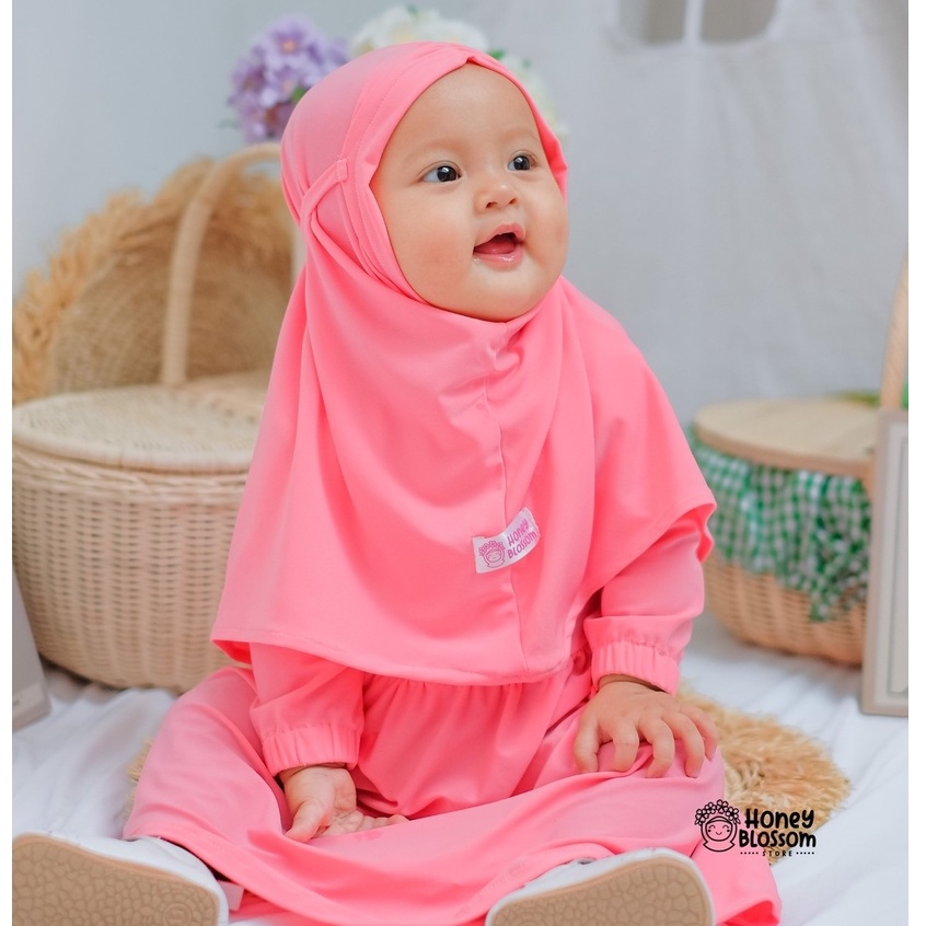 HoneyBlossom - gamis anak / gamis anak perempuan / gamis anak 2 tahun lylia series