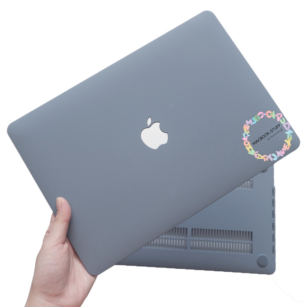 MACBOOK Case PASTEL BLUEBERRY NEW AIR PRO RETINA 11 12 13 14 15 16 INCH NON /  WITH CD ROOM / TOUCHBAR / TOUCH ID / M1 2020 2021 2022