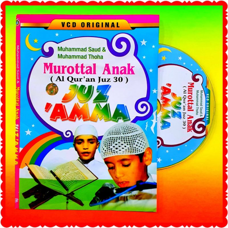 VCD ORIGINAL MUROTTAL ANAK ANAK JUZ AMMA-JUZZ AMMA MUROTAL ANAK