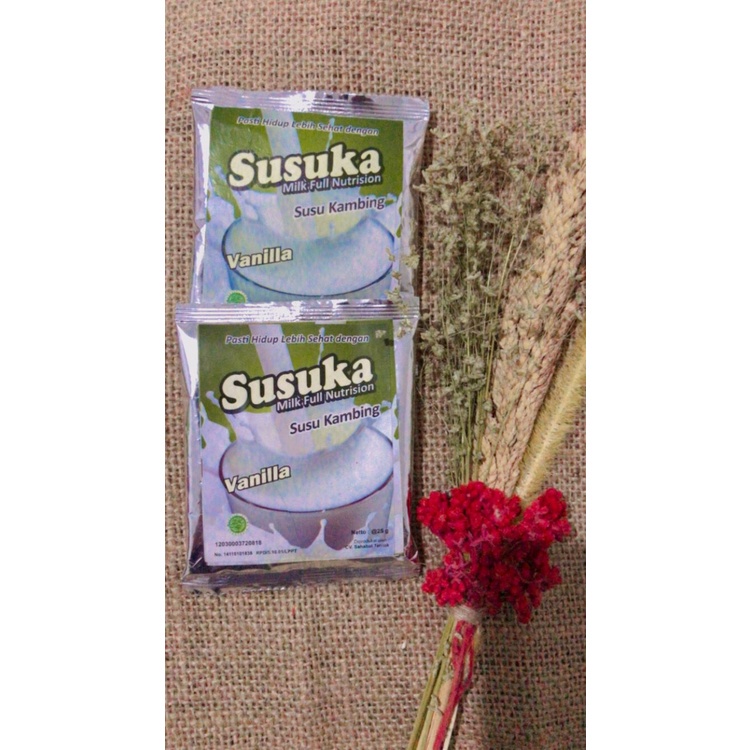 

Susuka Susu Kambing Bubuk Sachet Rasa Vanila