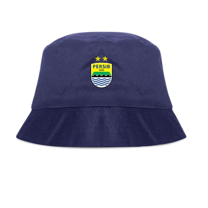 #PERSIBDAY TERMURAH TOPI BUCKET HAT PREMIUM LOGO CLUB PERSIB BANDUNG / TOPI KLUB SEPAK BOLA INDONESIA