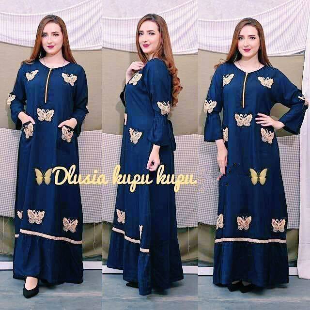 DASTER ARAB RENDA BUTTERFLY ll RESLETING DEPAN KAIN RAYON GRADE A