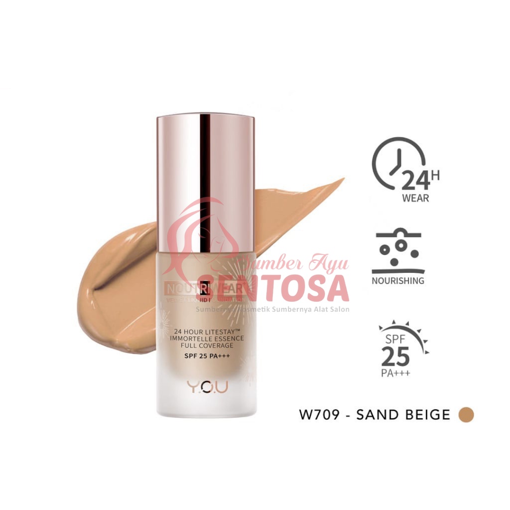 YOU NUTRIWEAR+ VELVET LIQUID FOUNDATION 20ML